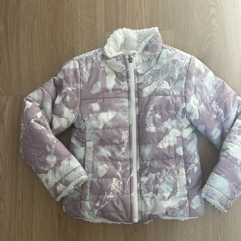 Good condition North Face reversible jacket sz xxs
